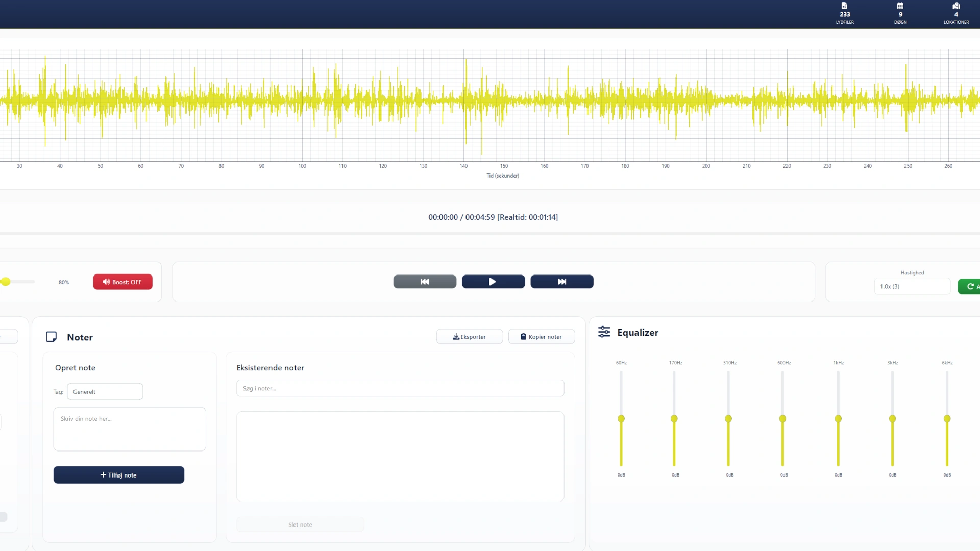 Echo One - Intelligent lydanalyse til efterforskning case study